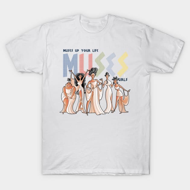 Muses girls T-Shirt by Cromanart